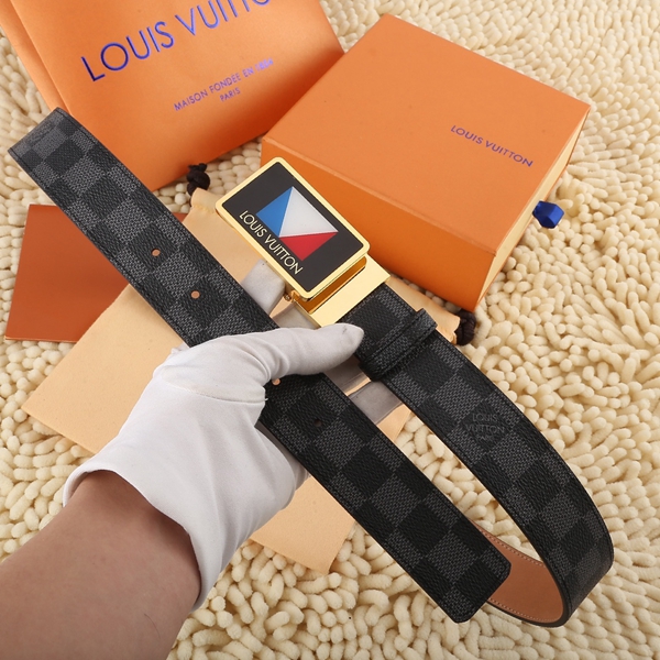 激安ルイヴィトンベルト角部分ディテール